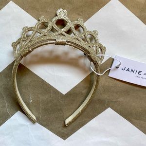 Janie and Jack gold tiara